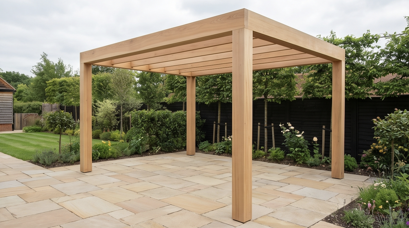 Drevené pergoly